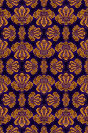 Vintage Wallpaper Patternの写真素材