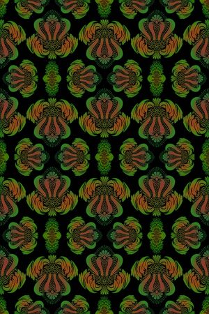 Vintage Wallpaper Patternの写真素材