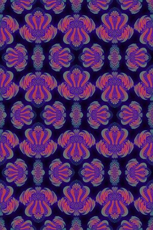 Vintage Wallpaper Patternの写真素材
