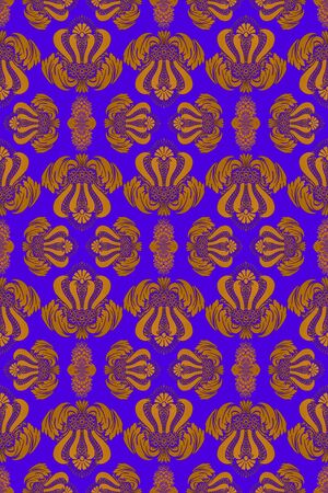 Vintage Wallpaper Patternの写真素材