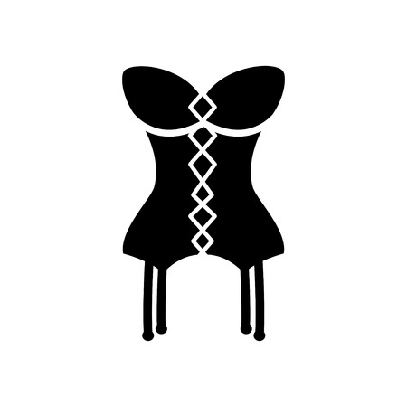 corset iconのイラスト素材