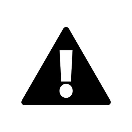 Exclamation mark sign icon. Attention symbol.のイラスト素材