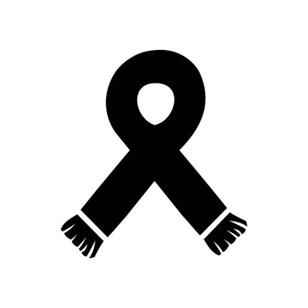 scarf iconのイラスト素材