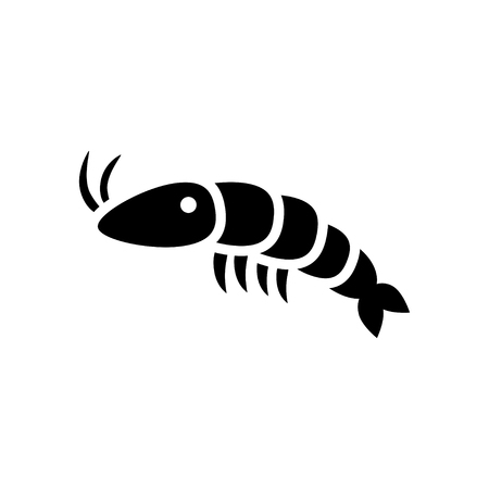 shrimp iconのイラスト素材