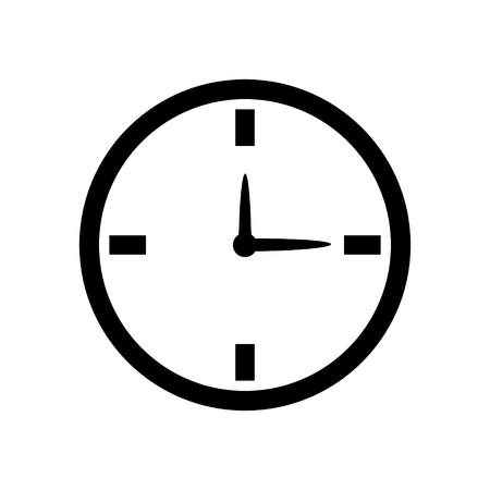 Clock time iconのイラスト素材