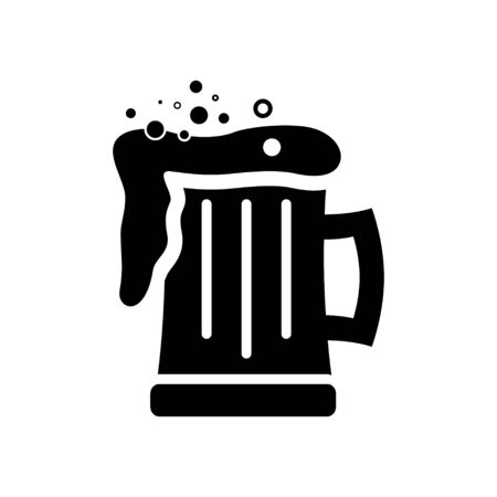 beer sign icon. Alcohol drink buttonのイラスト素材