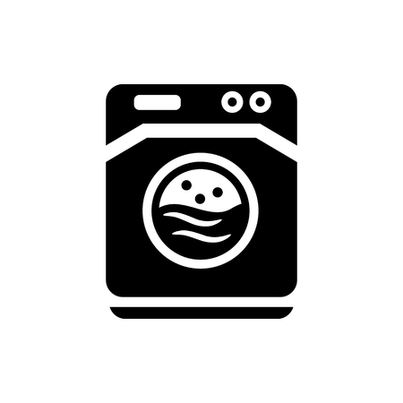 washer machine   iconのイラスト素材