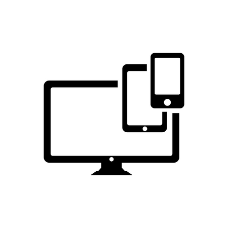 apple products iconのイラスト素材