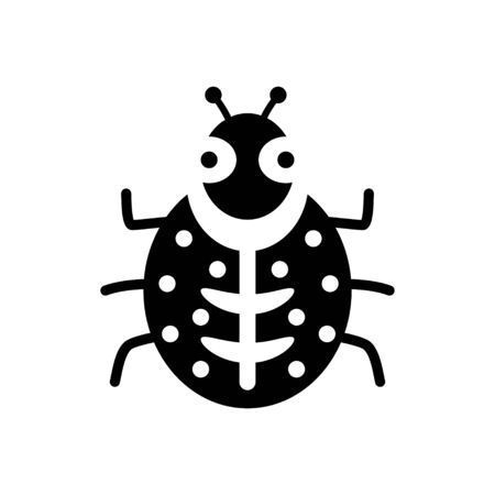 Vector sign ladybugのイラスト素材