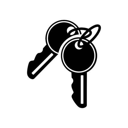 key  iconのイラスト素材
