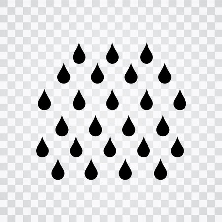 water dropsのイラスト素材