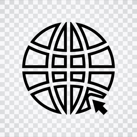 internet  iconのイラスト素材