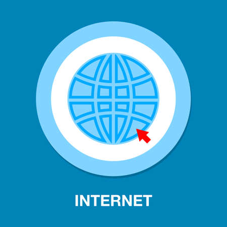 search html icon, internet search icon, search engineのイラスト素材