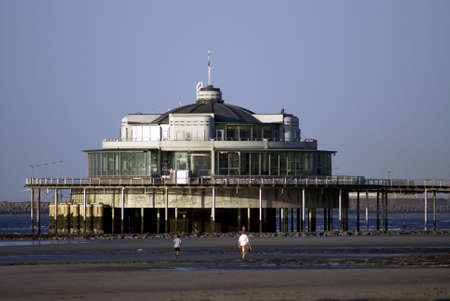 Blankenberge Pierの写真素材