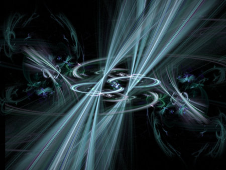 Colorful Fractal Abstract Background Image