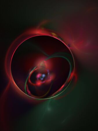 Colorful Fractal Abstract Background Imageの写真素材