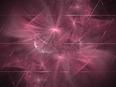 Colorful Fractal Abstract Background Imageの写真素材