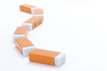 the rubber of the ranks of consumerの写真素材