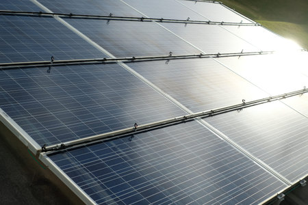 Eco-friendly solar power generation solar panel adopted for the global environment