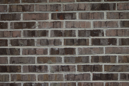 Brown and tan brick wallの写真素材
