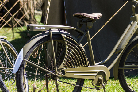 WWII us military bicycleの写真素材
