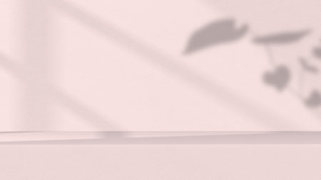 Product background using 3D rendering and geometry. background for products mockup presentation. 3d rendering illustration.の写真素材