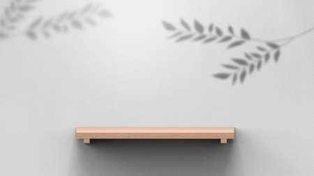 Product background using 3D rendering and geometry. background for products mockup presentation. 3d rendering illustration.の写真素材
