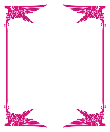 classic border decorationのイラスト素材