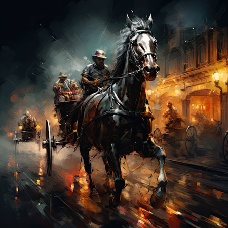 Horse-drawn carriageの素材