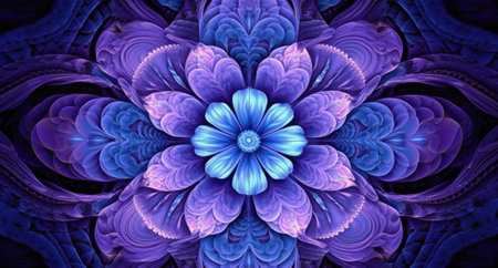 Abstract fractal. Fractal art backgroundの素材