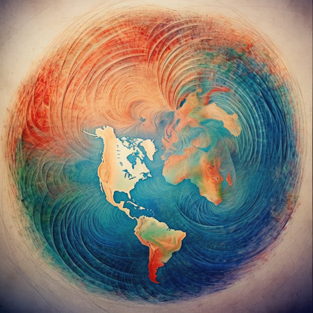 Grunge background With different color patternsの素材