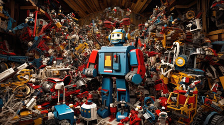 Vintage toysの素材