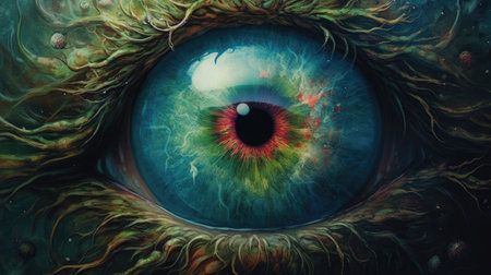 Eye of a man.の素材