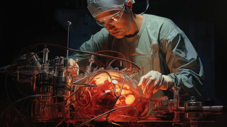 scientist working in the laboratory. science and medicine concept.の素材