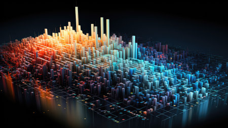 abstract technology background.の素材