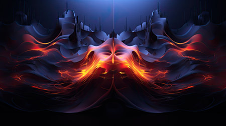 abstract fractal compositionの素材