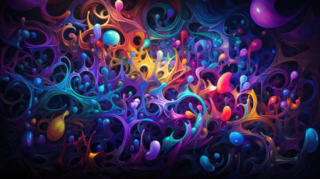 Abstract colorful background.の素材
