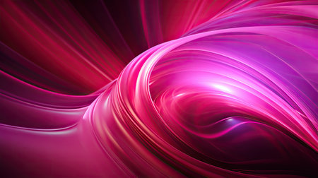 abstract background with smooth lines in pink and purple colorsの素材