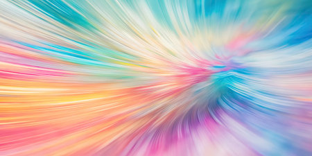 abstract background with colorful rays of light, computer generated abstract backgroundの素材