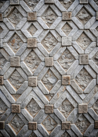 Stone wall texture background. Stone wall texture for interior exterior decoration and industrial construction concept design.の素材