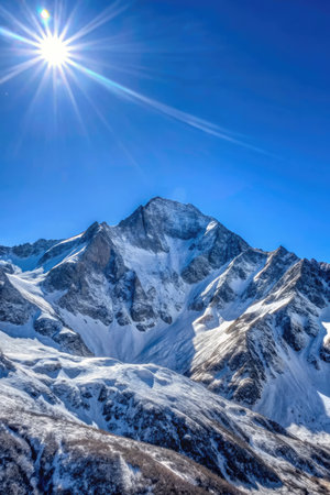 Beautiful mountains landscapesの素材