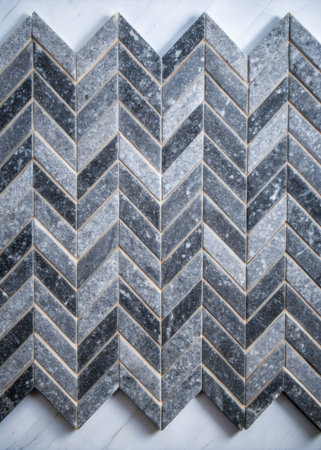 Ceramic tile wall pattern and texture backgroundの素材