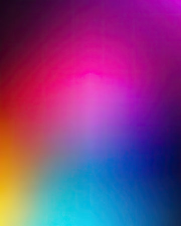 Colorful abstract background with defocused lights and shadow, rainbow colorsの素材