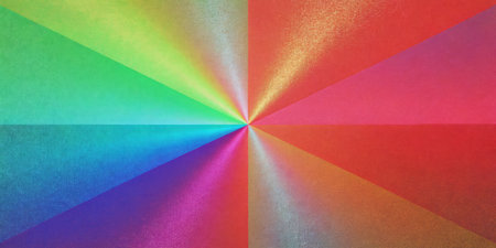 Colorful abstract background with soft gradients and lines in rainbow colorsの素材