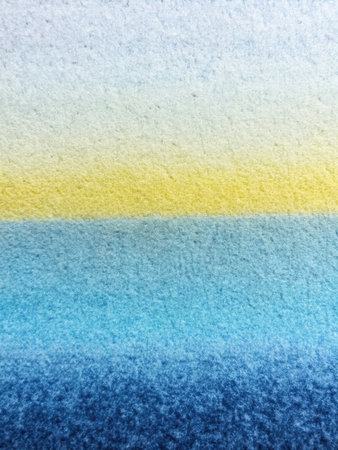 Blue and yellow watercolor background. Abstract watercolor background. Blue and yellow watercolor background.の素材