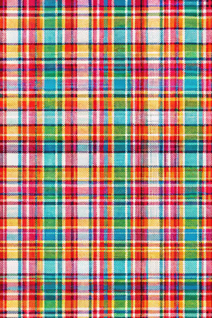Seamless tartan plaid pattern background. Vector illustration.の素材