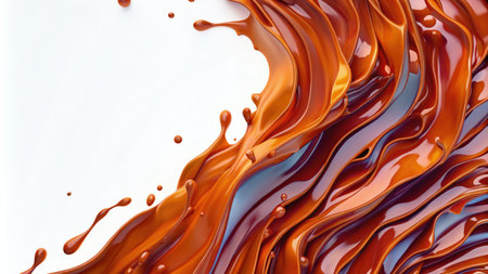 Splash of caramel.の素材