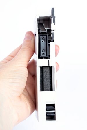 Hewlett Packard Printhed cleaner used for plotterの写真素材