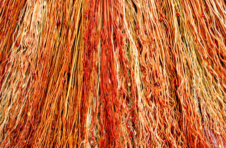 Household background home broom for cleaning the house