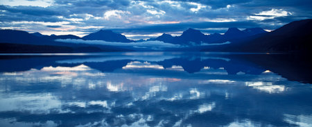 Lake McDonald in Glacier National Park, Montana, USA